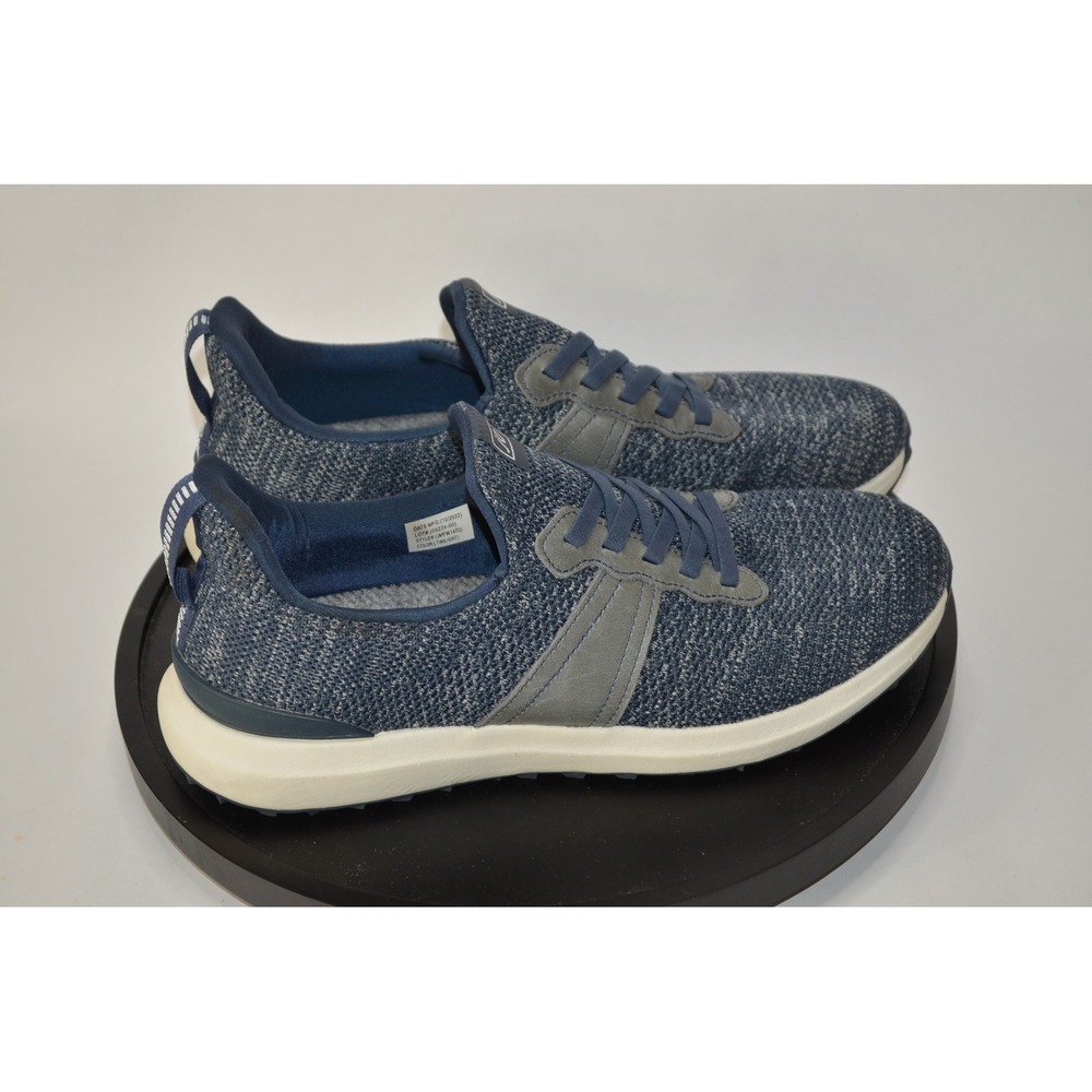 Johnnie-O Mens Knit Range Runner Twilight Blue Golf Shoes Size 10 M